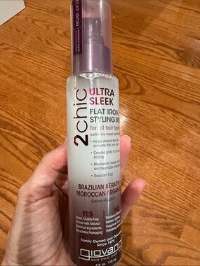 2 Chic Hair styling product (flat iron styling mist). New!